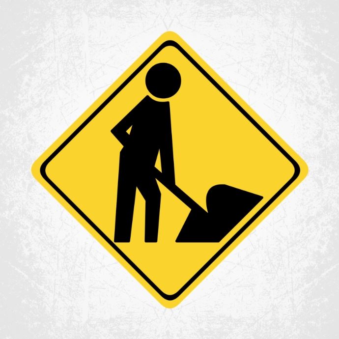 Road Construction Sign