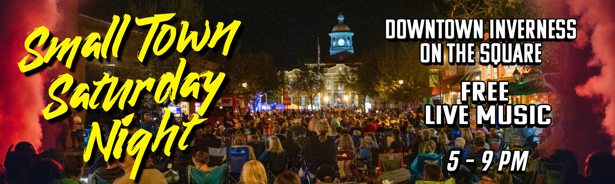 Small Town Saturday Night Banner