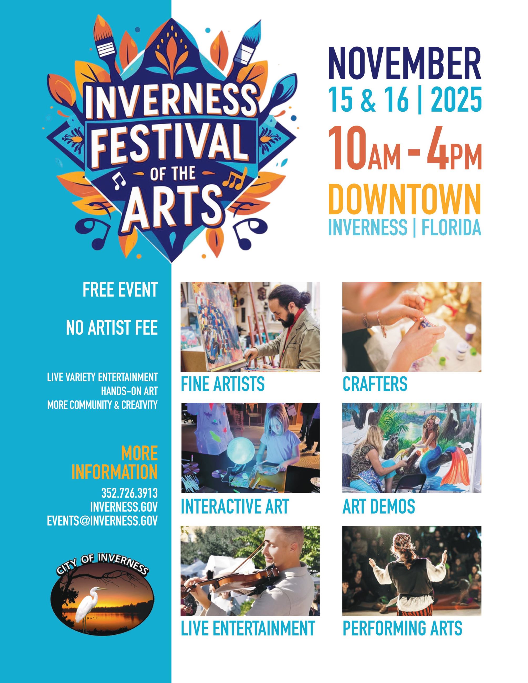 Festival of the Arts 2025 Flyer